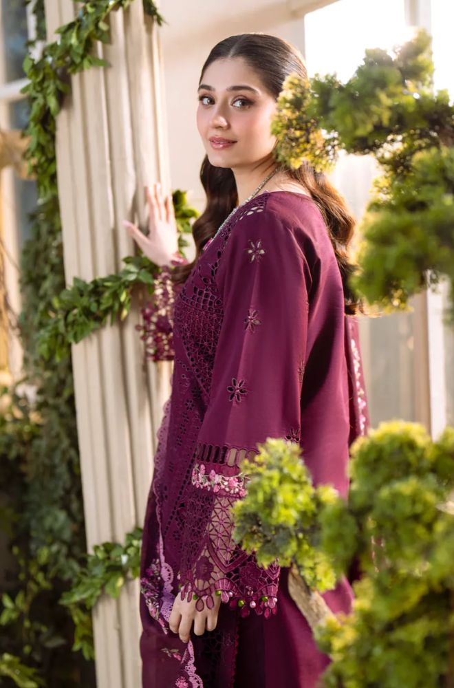Summer 3PC Lawn Chikankari Embroidered Suit - BFB0719 - New Arrivals | BlueFery