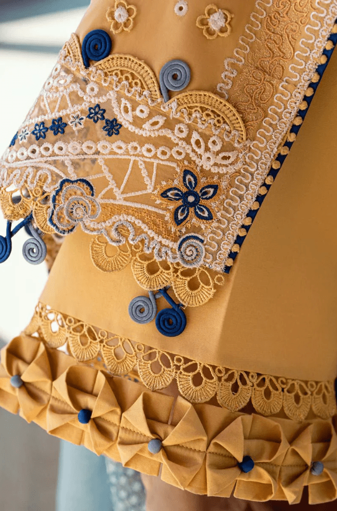 Summer 3PC Lawn Chikankari Embroidered Suit - BFB0723 - New Arrivals | BlueFery