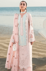 Summer 3PC Lawn Chikankri Embroidered Suit - BFB0650 - New Arrivals | BlueFery