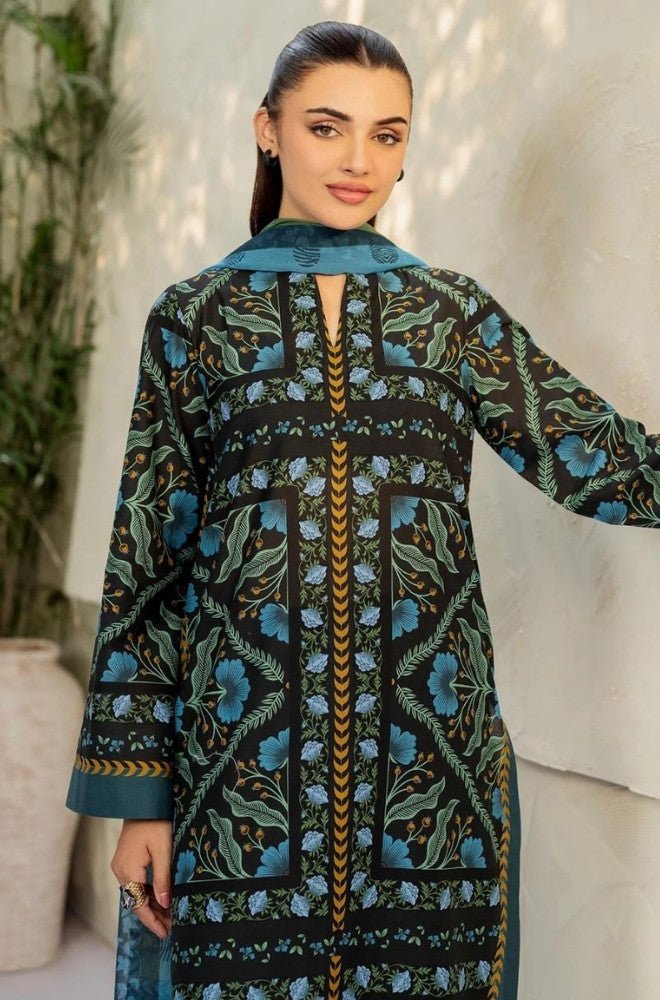 Summer 3PC Lawn Digital Printed Dress - BFB0700 - Unstitched | BlueFery