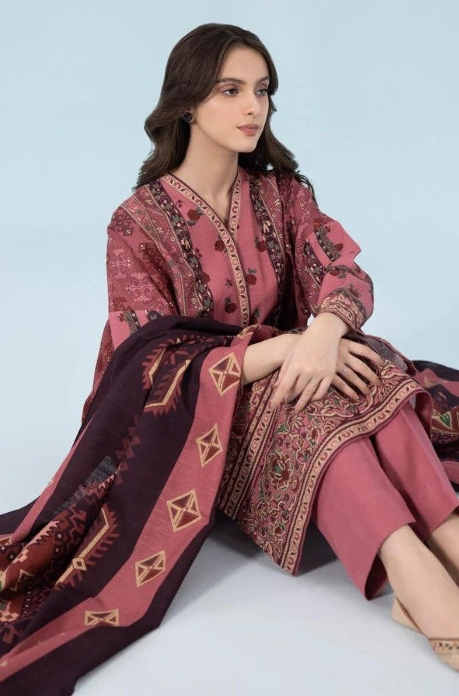 Summer 3PC Lawn Digital Printed Dress - BFB0704 - Unstitched | BlueFery