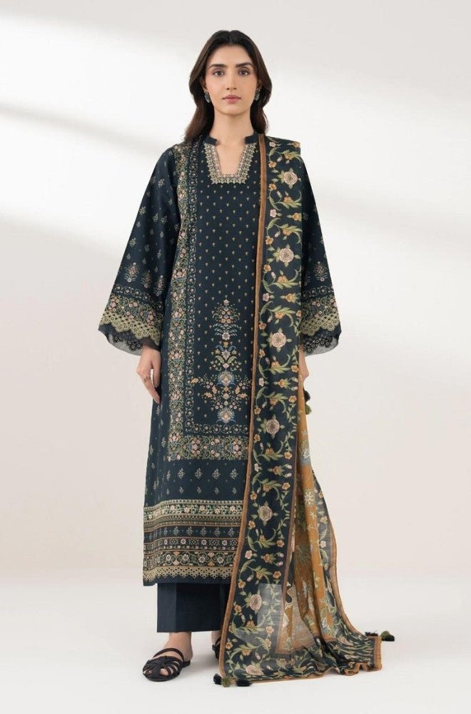 Summer 3PC Lawn Digital Printed Dress - BFB0706 - Unstitched | BlueFery