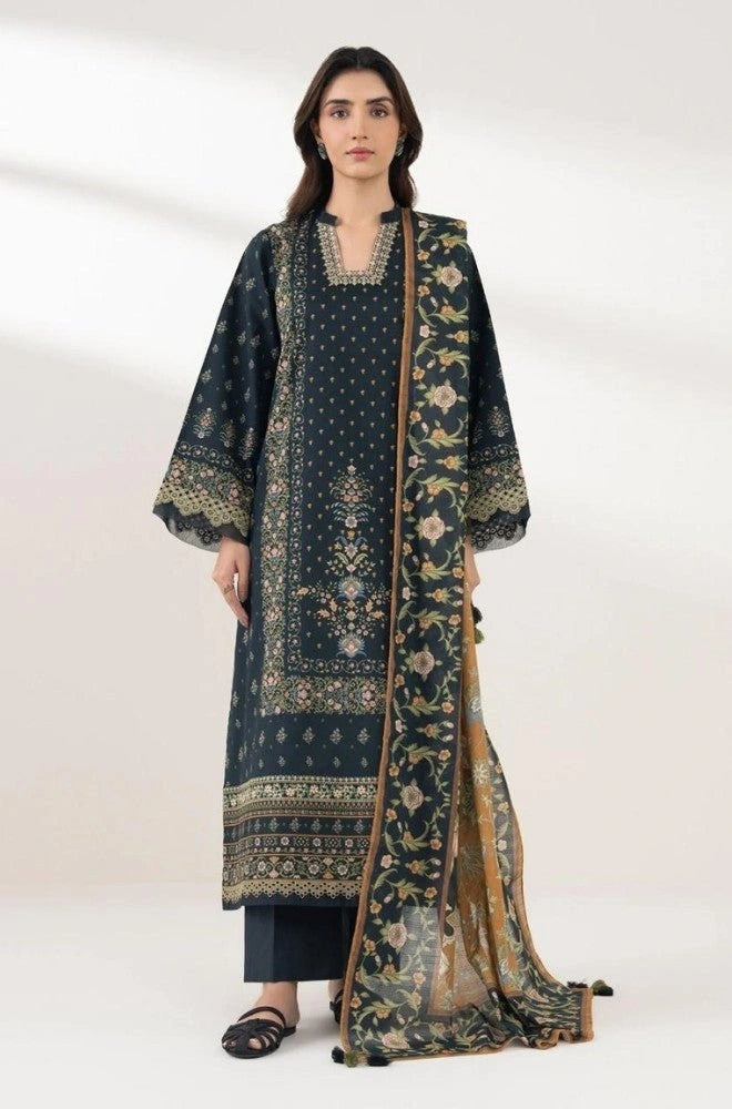 SAPPHIRE - Summer 3PC Lawn Digital Printed Shirt With Lawn Printed Dupatta and Trouser- BFB0706