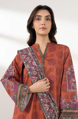 Summer 3PC Lawn Digital Printed Dress - BFB0710 - Unstitched | BlueFery