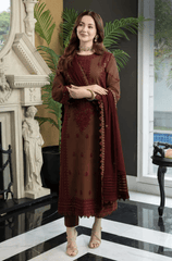 Summer 3PC Lawn Embroidered Dress - BFC00050 - | BlueFery