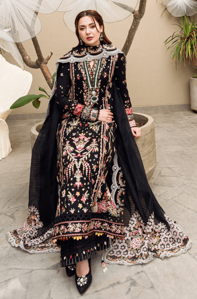 Summer 3PC Lawn Embroidered Suit - BFA00070 - New Arrivals | BlueFery