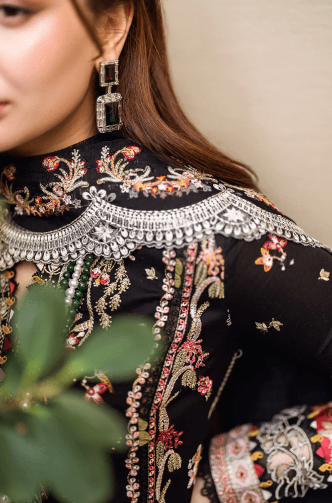 Summer 3PC Lawn Embroidered Suit - BFA00070 - New Arrivals | BlueFery