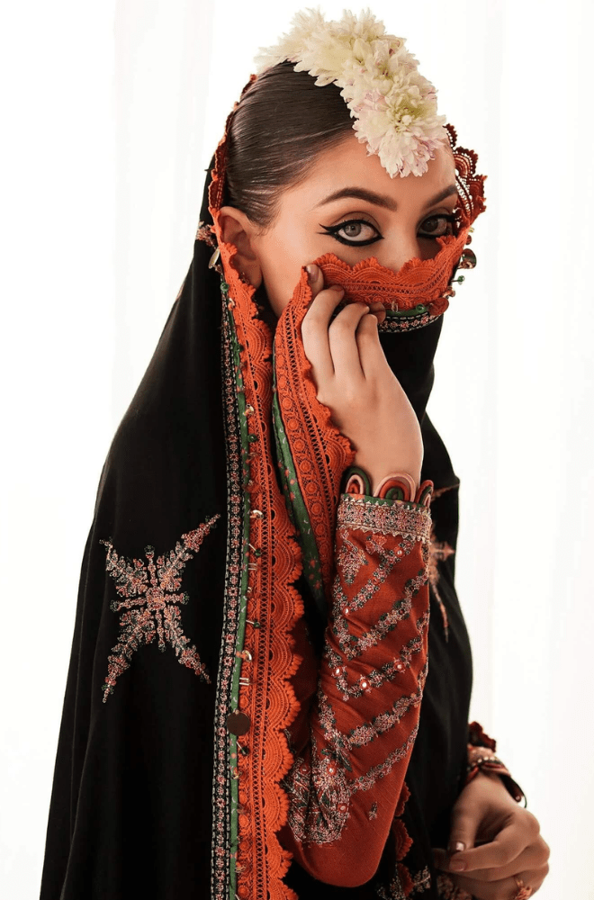 Summer 3PC Lawn Embroidered Suit - BFA0016 - | BlueFery