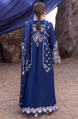 Summer 3PC Lawn Embroidered Suit - BFA0026 - luxury | BlueFery