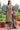 BIN ILYAS - 3PC Lawn Embroidered Shirt with Monar Printed Dupatta and Trouser- BFB0005