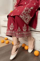 Summer 3PC Lawn Embroidered Suit - BFB0136 - | BlueFery