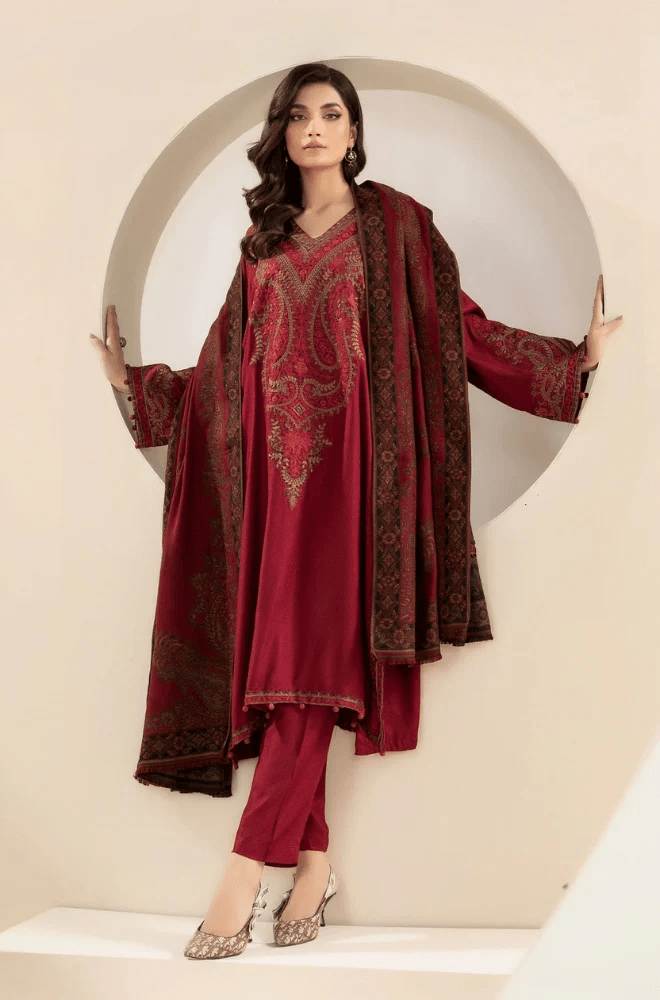Summer 3PC Lawn Embroidered Suit - BFB02170 - New Arrivals | BlueFery