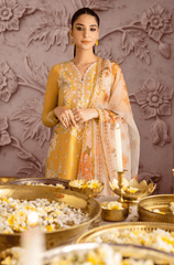 Summer 3PC Lawn Embroidered Suit - BFB0238 - | BlueFery