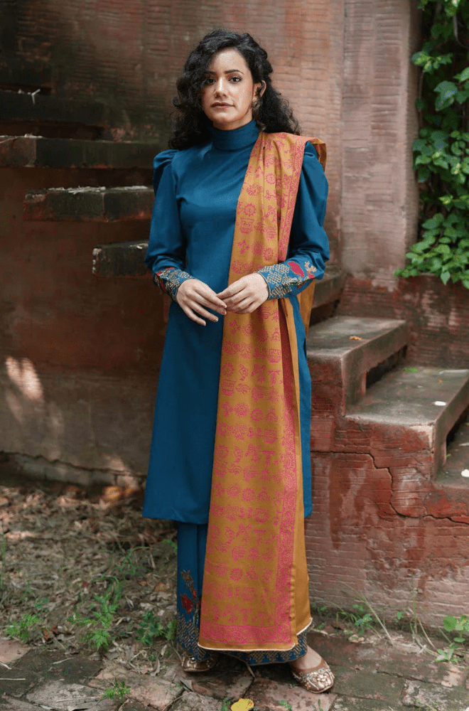 Summer 3PC Lawn Embroidered Suit - BFB0242 - | BlueFery