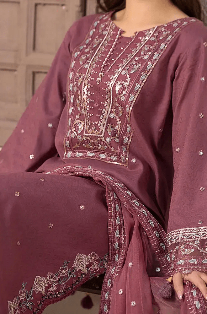 Summer 3PC Lawn Embroidered Suit - BFB02900 - New Arrivals | BlueFery