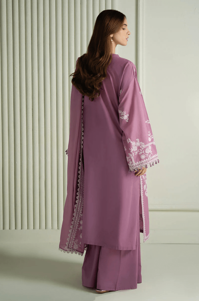 Summer 3PC Lawn Embroidered Suit - BFB04130 - New Arrivals | BlueFery
