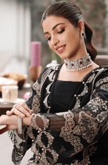 Summer 3PC Lawn Embroidered Suit - BFB04310 - luxury | BlueFery