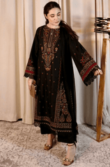 Summer 3PC Lawn Embroidered Suit - BFB0453 - | BlueFery