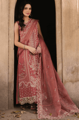Summer 3PC Lawn Embroidered Suit - BFB04740 - | BlueFery