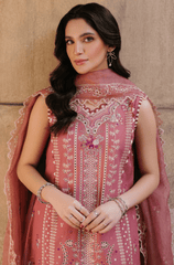 Summer 3PC Lawn Embroidered Suit - BFB04740 - | BlueFery