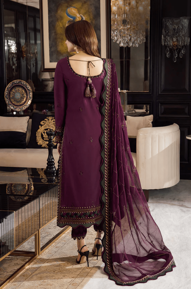 Summer 3PC Lawn Embroidered Suit - BFB05310 - | BlueFery