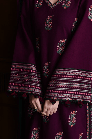 Summer 3PC Lawn Embroidered Suit - BFB0566 - luxury | BlueFery