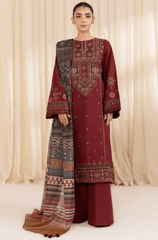 Summer 3PC Lawn Embroidered Suit - BFB0594 - | BlueFery