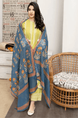 Summer 3PC Lawn Embroidered Suit - BFB0595 - | BlueFery