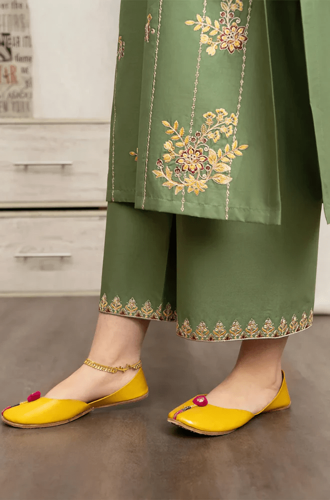 Summer 3PC Lawn Embroidered Suit - BFB0596 - | BlueFery