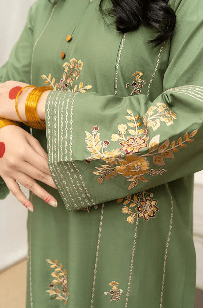 Summer 3PC Lawn Embroidered Suit - BFB0596 - | BlueFery
