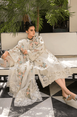 Summer 3PC Lawn Embroidered Suit - BFB0597 - | BlueFery