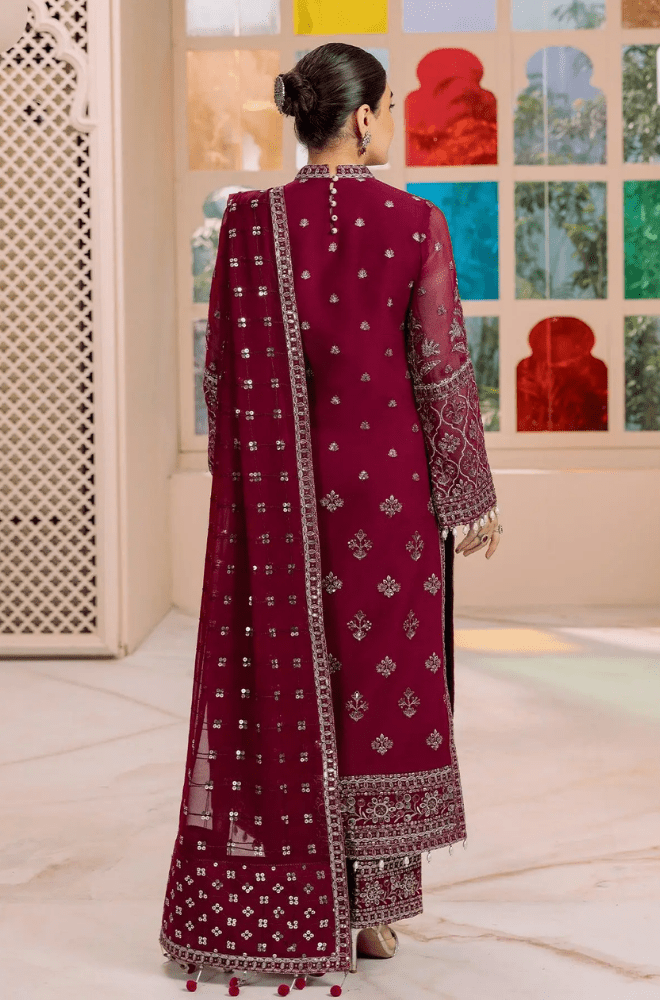 Summer 3PC Lawn Embroidered Suit - BFB0617 - | BlueFery