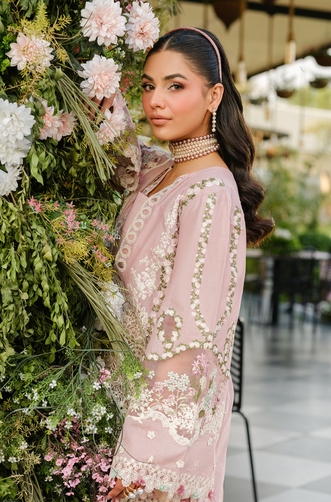 Summer 3PC Lawn Embroidered Suit - BFB0634 - New Arrivals | BlueFery