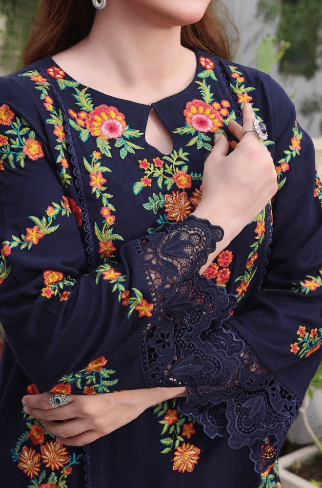 Summer 3PC Lawn Embroidered Suit - BFB0639 - New Arrivals | BlueFery