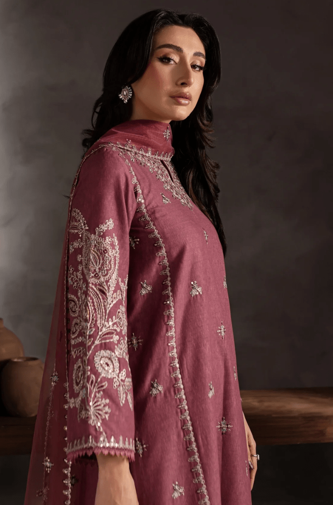 Summer 3PC Lawn Embroidered Suit - BFB0644 - New Arrivals | BlueFery