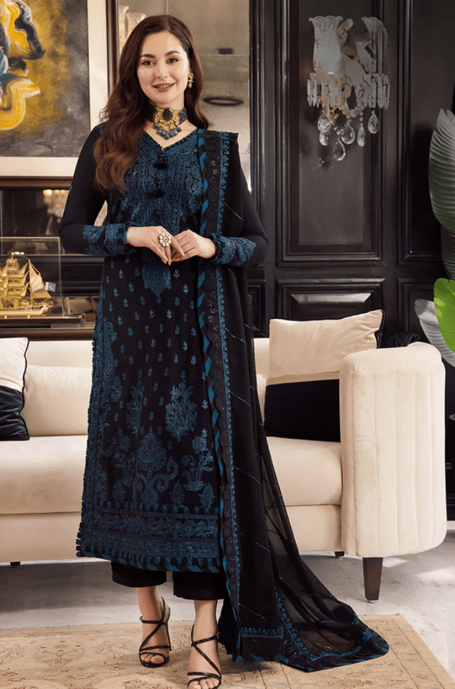 Summer 3PC Lawn Embroidered Suit - BFB0659 - New Arrivals | BlueFery