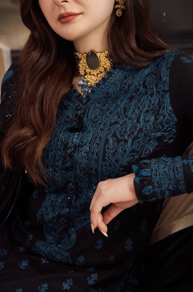 Summer 3PC Lawn Embroidered Suit - BFB0659 - New Arrivals | BlueFery