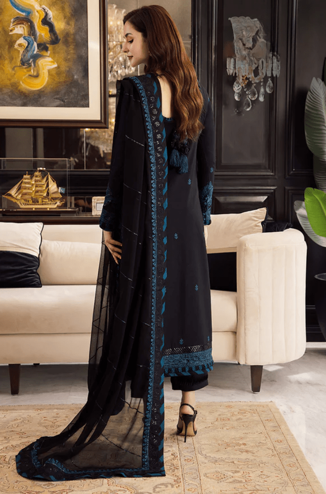Summer 3PC Lawn Embroidered Suit - BFB0659 - New Arrivals | BlueFery
