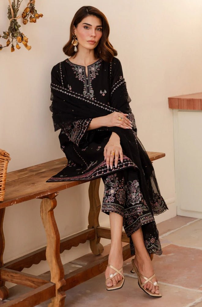 Summer 3PC Lawn Embroidered Suit - BFB0661 - New Arrivals | BlueFery