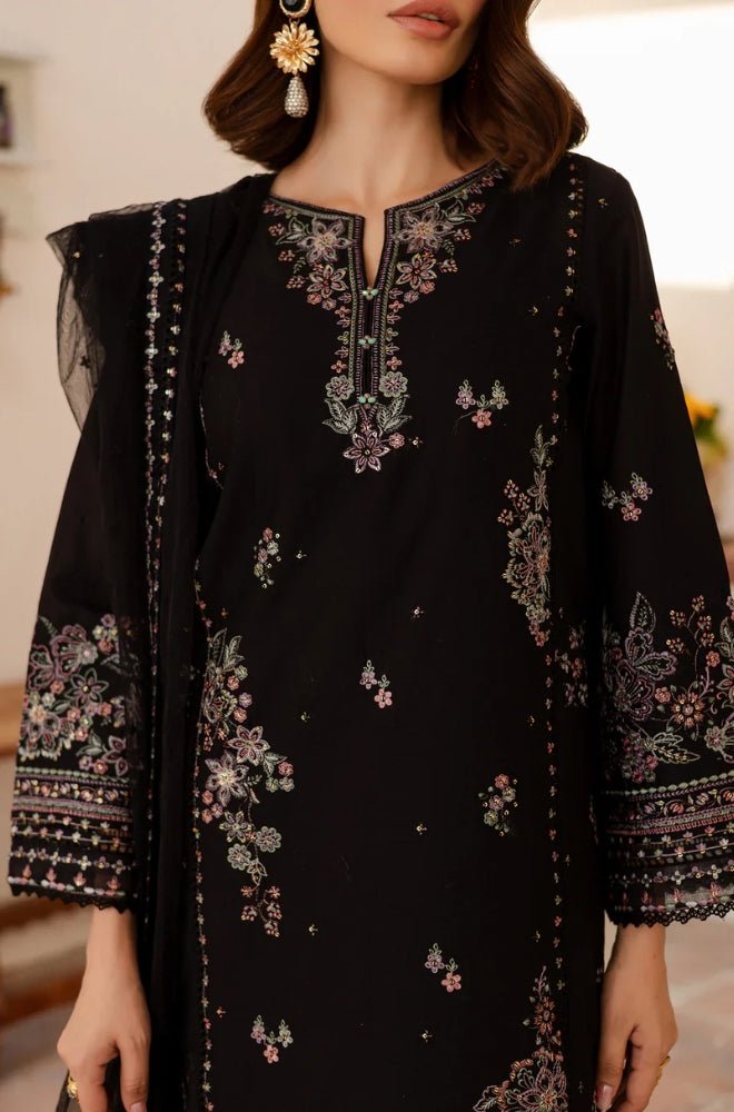 Summer 3PC Lawn Embroidered Suit - BFB0661 - New Arrivals | BlueFery