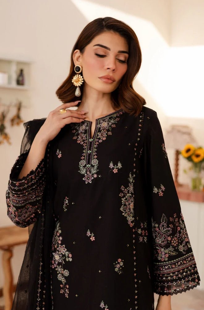 Summer 3PC Lawn Embroidered Suit - BFB0661 - New Arrivals | BlueFery