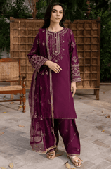Summer 3PC Lawn Embroidered Suit - BFB0662 - New Arrivals | BlueFery
