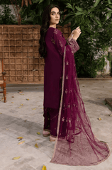Summer 3PC Lawn Embroidered Suit - BFB0662 - New Arrivals | BlueFery