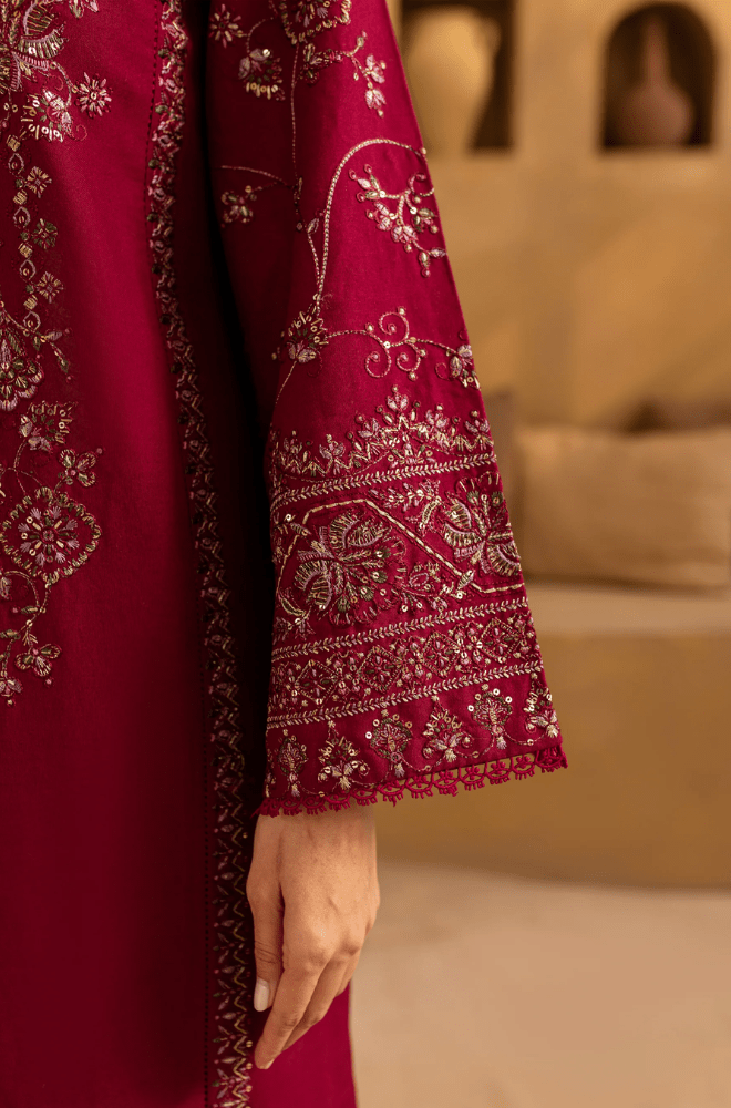 Summer 3PC Lawn Embroidered Suit - BFB0663 - New Arrivals | BlueFery