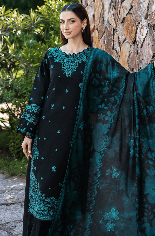 Summer 3PC Lawn Embroidered Suit - BFB0666 - New Arrivals | BlueFery