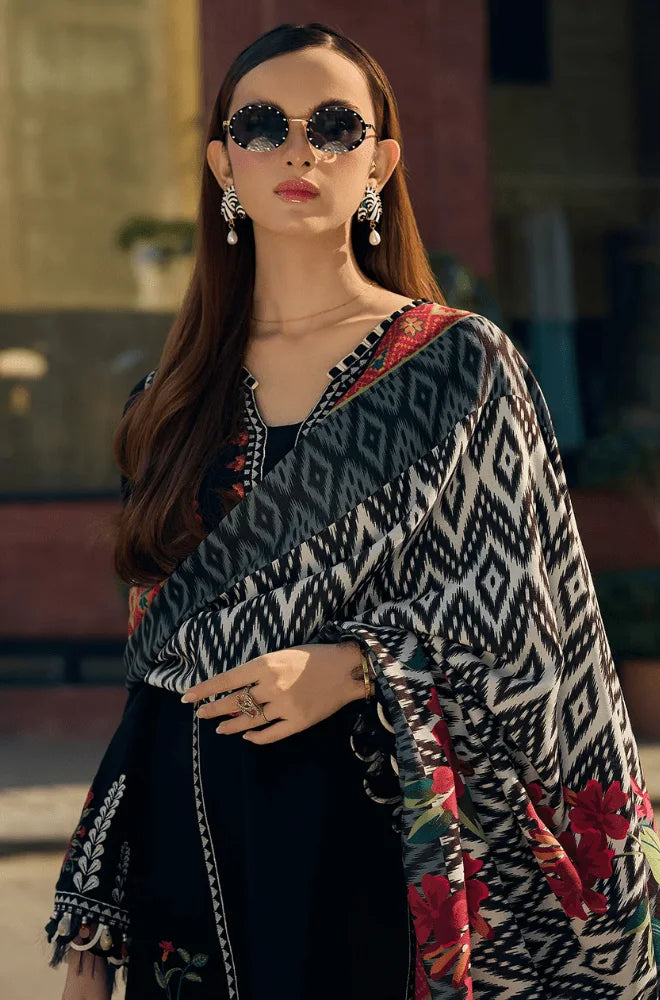 Charizma - 3PC Lawn Embroidered Shirt with Monar Printed Dupatta and Trouser - BFB0668