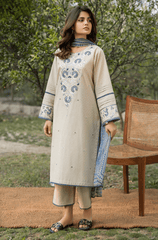 Summer 3PC Lawn Embroidered Suit - BFB0671 - New Arrivals | BlueFery
