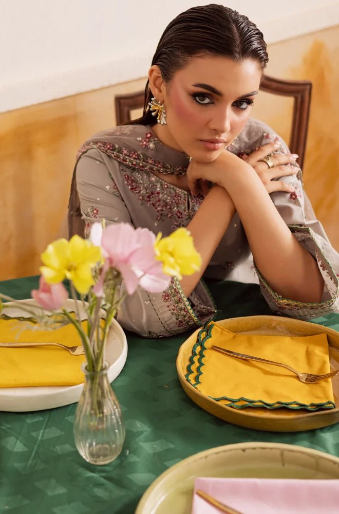 Summer 3PC Lawn Embroidered Suit - BFB0678 - New Arrivals | BlueFery