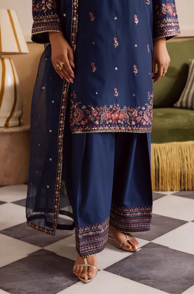 Summer 3PC Lawn Embroidered Suit - BFB0679 - New Arrivals | BlueFery