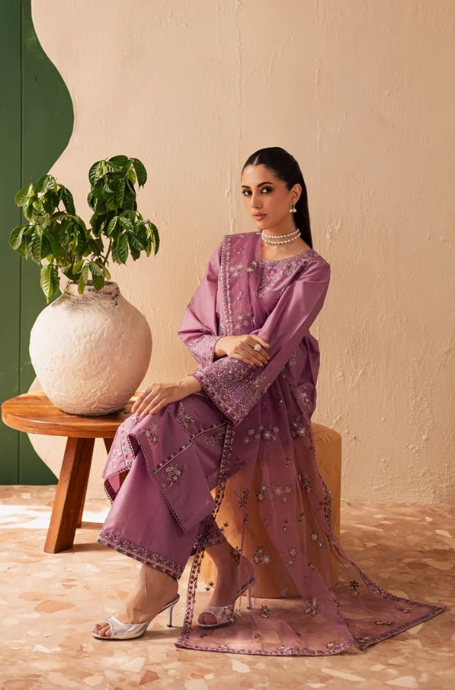 Summer 3PC Lawn Embroidered Suit - BFB0680 - New Arrivals | BlueFery